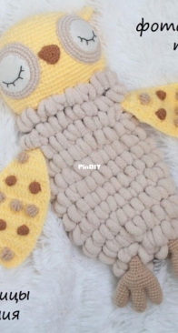 Hraniteli pizham - Taisia / Taisiya Gerter - Таисия Гертер - Owl pajamas bag - Пижамница Сова - Russian