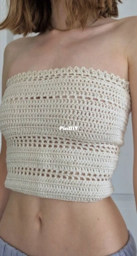CrochetbyJuliette - Juliette W - Bandeau Top