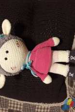 large sheep doll
