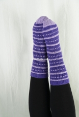 Dots and Bands Socks by Cascade Yarns Design Team-Free