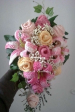 Flower bouquet for Quinceañera
