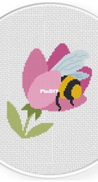 Daily Cross Stitch - Busy Bee