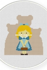 Daily Cross Stitch - Goldilocks