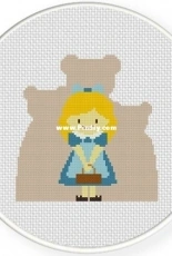 Daily Cross Stitch - Goldilocks