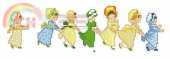 Lanarte 33269 Holly Hobbie Girls in a row