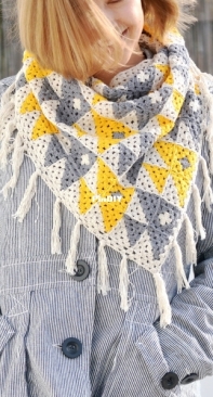 Elena Fedotova - Granny Fish Shawl