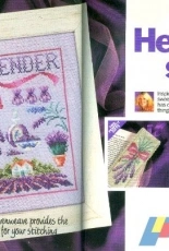 Heavenly Scents - Lavender Montage from Cross Stitcher UK 124