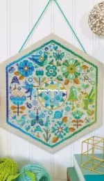 Satsuma Street - Garden Party - Cool Colors by Jody Rice XSD