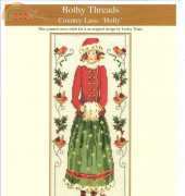 Bothy Threads XCL4 Country Lass - Holly by Lesley Teare