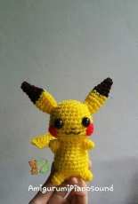 AmigurumiPianosound - Noramon Dron - Pokemon - Pikachu - Free
