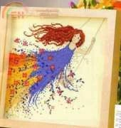 Swing into Spring by Lesley Teare from Cross Stitcher UK 198