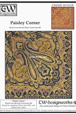 TW Designworks - Paisley Corner by Teresa Wentzler - 2 Versions and Appleton Wool Original Colors XSD