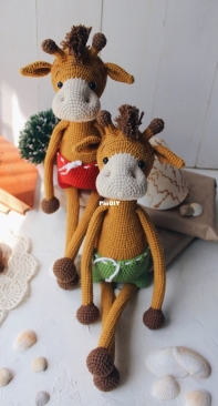 CrochetFriendToy - Anastasia Smolyakova - Giraffe