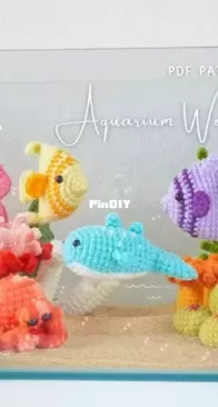 CrochetStudioUSArt - Jeff Ratlis - Aquarium, Anthozoa and Seaweed