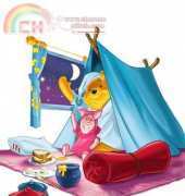 Laura Stitch - Pooh Piglet Bedtime