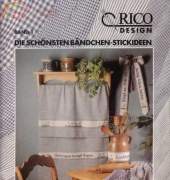 RICO Design-Book 01-Die schönsten Bändchen-Stickideen