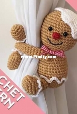 Nice and Cosee - Victoria McDermott - Gingerbread Man Tie Back