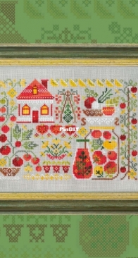 OwlForest Embroidery - Harvest Season Tomatoes  XSD + PCS