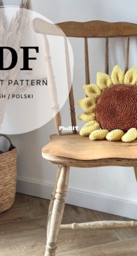 Alemaka - Sunflower Pillow - English