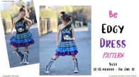 Ellie and Mac - Be Edgy Dress - Sizes 12/18 Months - 12 Years