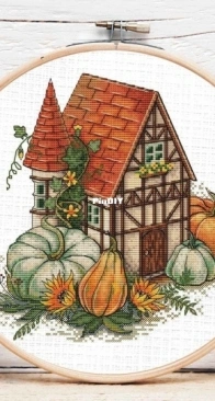 LadyD - Autumn house by Daria Smirnova