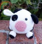 Knit and Crochet Ever After - Deja Joy / Jetmir - Roly Poly Cow
