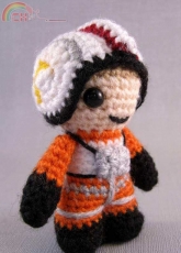 Lucy Ravenscar-  X Wing Pilot Star Wars Mini Amigurumi Pattern