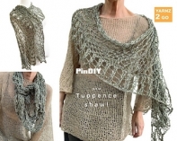 Tuppence shawl by Petra Breakstone
