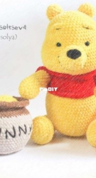 Olya Usolya Amigurumi - Olya Usoltseva - Winnie the Pooh - Russian