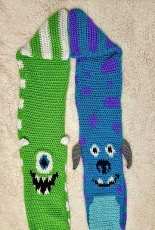 Mike & Sulley Scarf