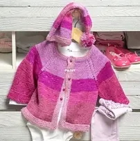 Pixie Cardigan and Hat by Premier Yarns Design Team-Free