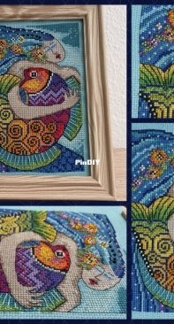 Ocean Song - LB30-2113 - Laurel Burch - Mill Hill