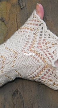 wrist warmer Najade by Birgit Freyer - Die WollLust - German