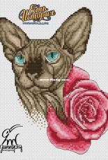 Sphinx with a Rose by Natalya Yurova (gunnipig)
