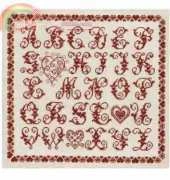 DMC FCE-0811 - Abecedaire in Red