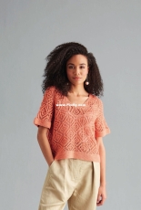 Lace Diamond Top - Sublime Yarns - Sublime #6131, Isabella DK