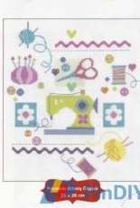 Sewing tools by Lesley Teare