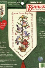 Dimensions 8724 - Friends Gather Banner