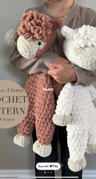Crochet with Bri - Cora the Llama