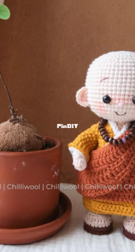 Chilli wool Crochet - Novice Monk