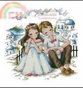 SO-3173 Lovers in Santorini