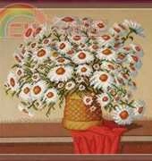 Zolotoe Runo ZR LC-011 Bouquet of Camomiles