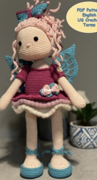 Alyeska Crochet Toy Designs - Sharon - Fairy Ballerina Doll