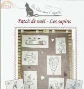 Un Chat dans lAiguille-Ref.635F-Patch de Noel-Les Sapins