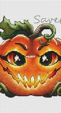 Savera - Saverka - Spooky Pumpkin by Victoria Kuznetsova