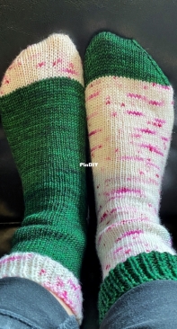 Colourblock Socks by Teresa Runnett-Free