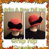 Hip Hip Crochet- Andrea Collins-  Brim and Bow- Free