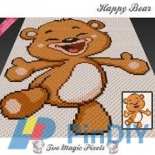 Two Magic Pixels - Happy bear