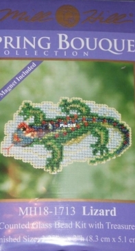 Mill Hill MH18-1713 Spring Bouquet Collection - Lizard
