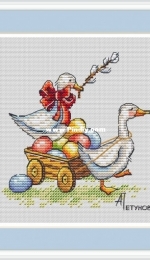 Easter Cart by Anna Petunova XSD